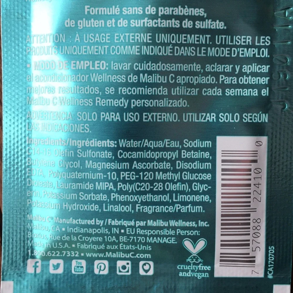 Malibu CPR and UnDoGoo Shampoo Packets and Cap Bundle Color Stain Remover - Picture 9 of 10